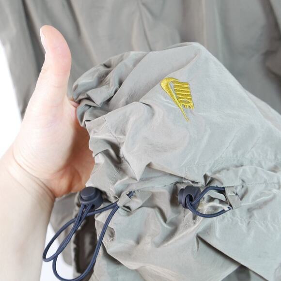 Nike Tech Pack Pants XS Nylon Khaki Green Paratrooper Baggy Gorpcore Utility Y2K - Picture 4 of 11